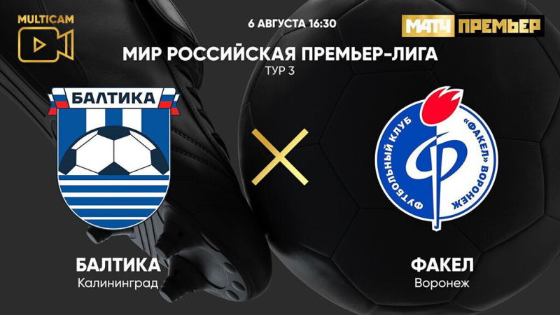 Балтика &mdash; Факел. Голы и лучшие моменты